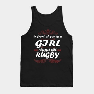 Rugby America Gift New Zealand Girls Tank Top